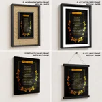 The steps of a good man are ordered by the lord - Psalm 37:23-24, Bible verse, Framed wall art