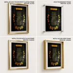 The steps of a good man are ordered by the lord - Psalm 37:23-24, Bible verse, Framed wall art