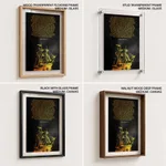 They that go down to the sea in ships - Psalm 107:23-30, Bible verse, Framed wall art