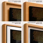 They that go down to the sea in ships - Psalm 107:23-30, Bible verse, Framed wall art