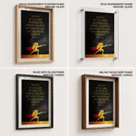 Blessed by the lord Psalm 144:1, Bible verse, Framed wall art