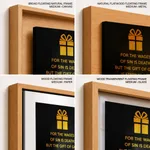 For the wages of sin is death - Romans 6:23, Bible verse, Framed wall art