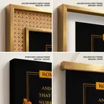 And we know that all things work together - Romans 8:28, Bible verse, Framed wall art