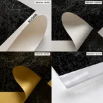 Strip below poster black map of Bogor