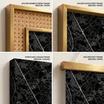 Strip below poster black map of Caloocan