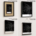 Strip below poster black map of Jamnagar