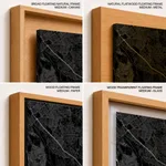 Strip below poster black map of Noida