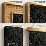 Strip below poster black map of Quezon City