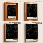 Strip below poster black map of Ulhasnagar
