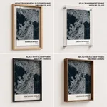 Strip below poster blue map of Ecatepec De Morelos