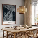Strip below poster blue map of Ecatepec De Morelos