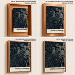 Strip below poster blue map of Jaboatao Dos Guararapes