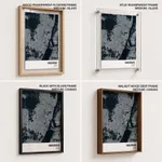 Strip below poster blue map of Omdurman