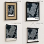 Strip below poster blue map of Omdurman