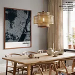 Strip below poster blue map of Omdurman
