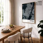 Strip below poster blue map of Omdurman
