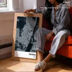 Strip below poster blue map of Omdurman