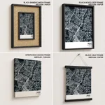 Strip below poster blue map of Pasig