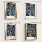 Strip below poster blue map of Pasig