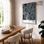Strip below poster blue map of Pasig