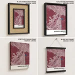 Strip below poster red map of Ecatepec De Morelos