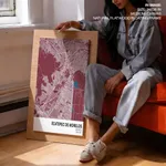 Strip below poster red map of Ecatepec De Morelos