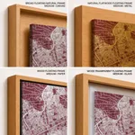 Strip below poster red map of Giza
