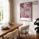 Strip below poster red map of Giza