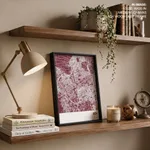 Strip below poster red map of Giza
