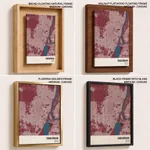 Strip below poster red map of Omdurman