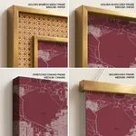 Strip below poster red map of Omdurman