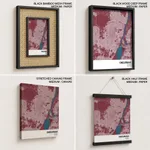 Strip below poster red map of Omdurman
