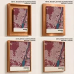 Strip below poster red map of Omdurman