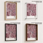 Strip below poster red map of Pasig