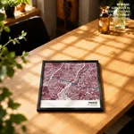 Strip below poster red map of Pasig