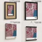 Strip below poster red map of Taguig