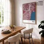 Strip below poster red map of Taguig