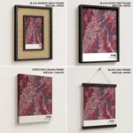Strip below poster red map of Thane