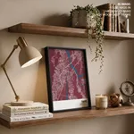 Strip below poster red map of Thane