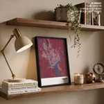 Strip below poster red map of Yangon