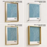 Strip below poster sky blue map of Bareilly
