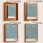 Strip below poster sky blue map of Osasco