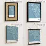 Strip below poster sky blue map of Ujjain