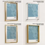 Strip below poster sky blue map of Ujjain