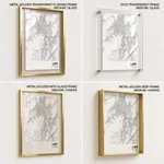 Strip below poster white map of Ajmer