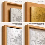 Strip below poster white map of Belgaum