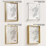 Strip below poster white map of Belgaum