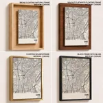 Strip below poster white map of Cairo