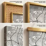 Strip below poster white map of Cairo