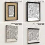 Strip below poster white map of Cairo